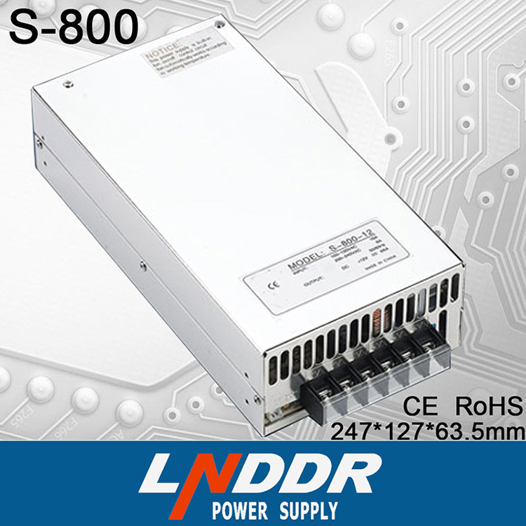 S-800W-12V大功率單路輸出開(kāi)關(guān) 電源