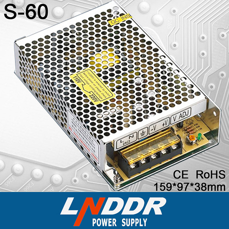 供應S-60W-24V開關 電源 60WLED燈具 電源